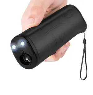 Pet training clickers treat dispensers pet dog repeller anti barking stop bark training device trainer black
