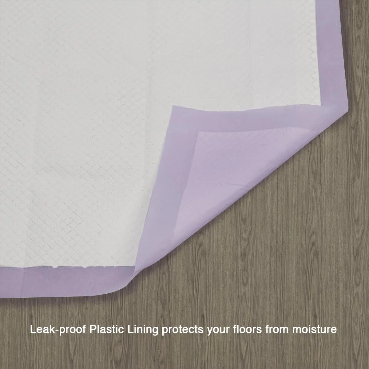 Petphabet 100 Pack Dog Pee Pads 23 by 24 Inches,Lavender Scented Dog Training Pads with Attractant