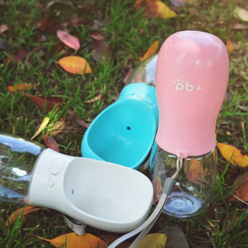 Portable Pet Water Bottle & Feeder