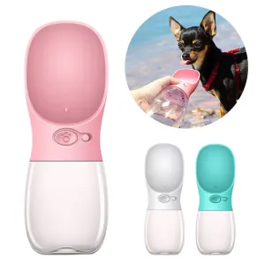 Portable Pet Water Bottle & Feeder