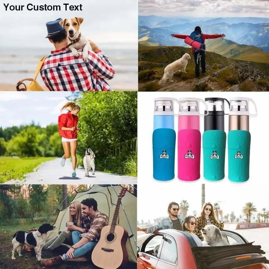 Portable Water Bottle for Walking Stainless Steel