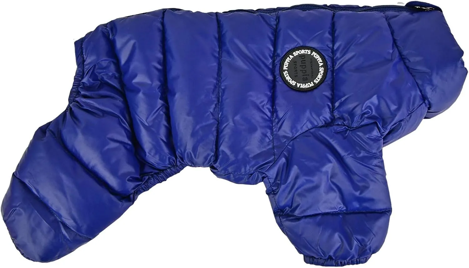 Puppia Winter Ultralight Dog Jumpsuit A Waterproof Warmth for Cold Weather Zipper Closure for Small and Medium Dogs, Navy, Small
