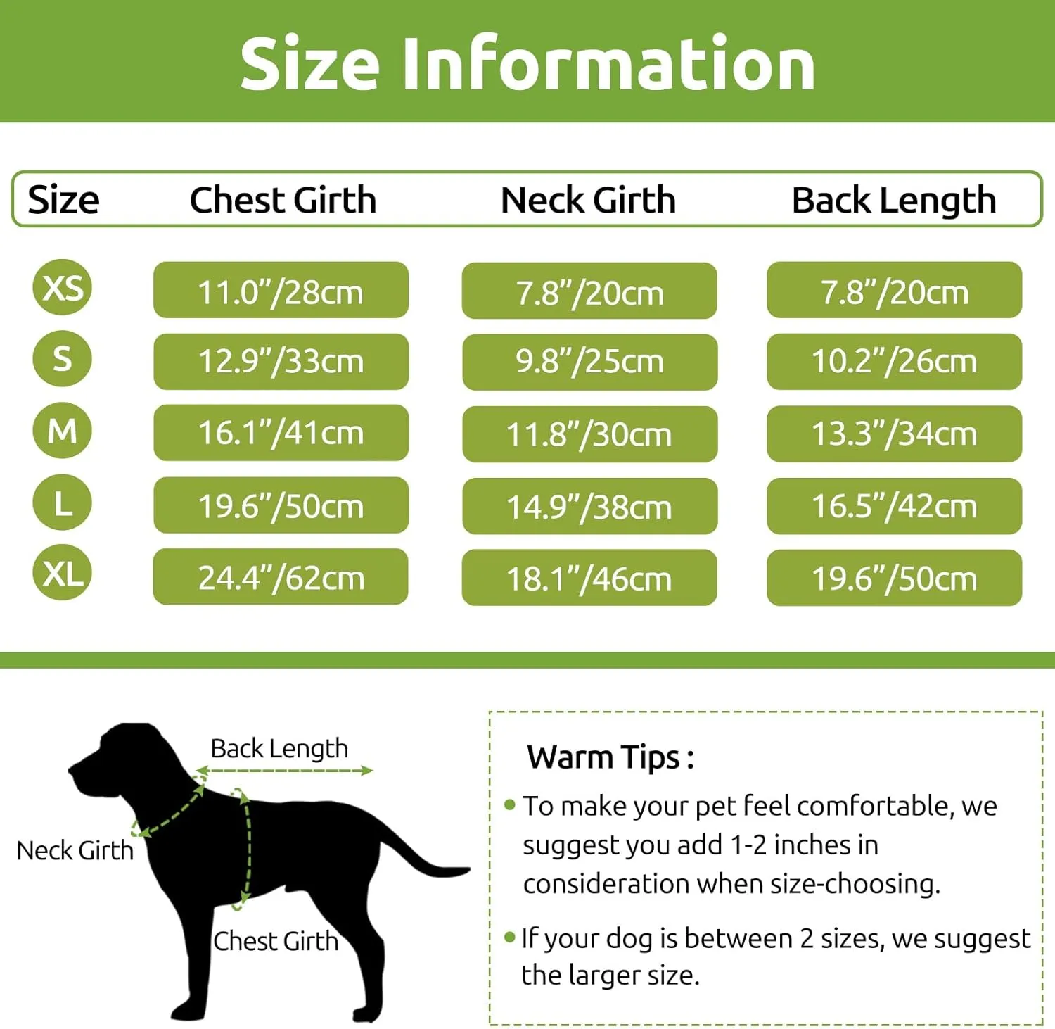 Queenmore Knitted Pullover Dog Sweater, Turtleneck Pet Cat Sweater, Cold Weather Puppy Clothes Stitching Knitwear with Leash Hole for Small Medium DogsGreen,S