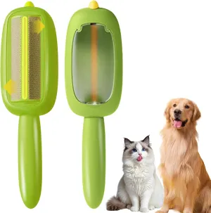 Reusable Pet Hair Removal Brush, Washable Lint Rollers Brush Tool for Clothes, Dog Cat Pet Hair Remover Lent Roller