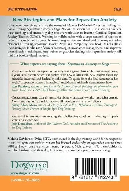 Separation Anxiety in Dogs: Next Generation Treatment Protocols and Practices   e-book