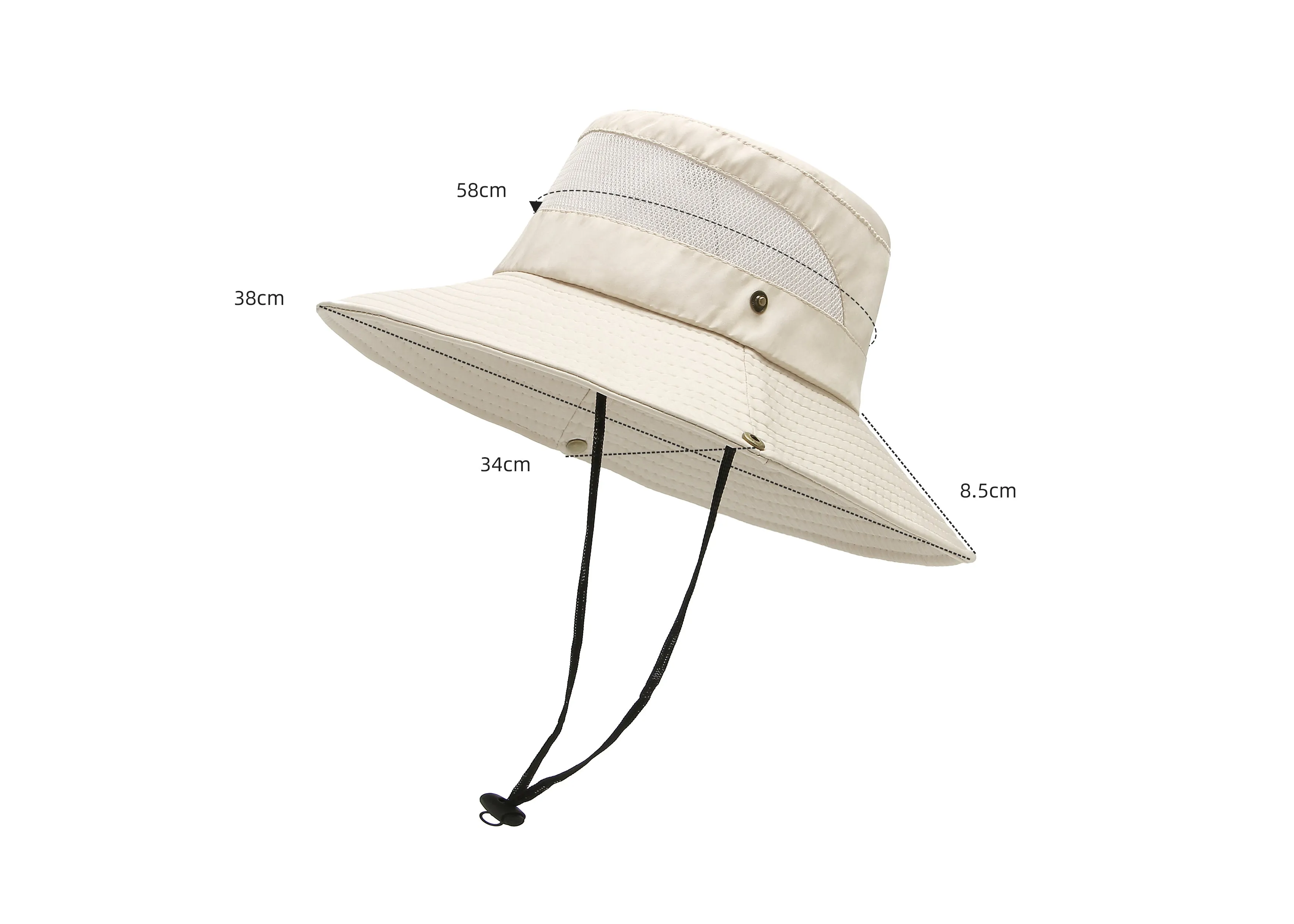 TARRAMARRA® Breathable Wide Brim Bucket Hat