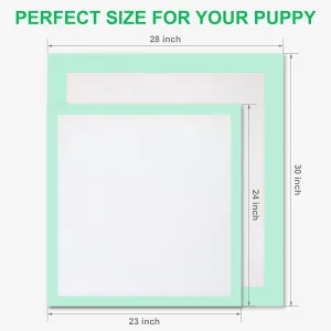 Training Pads - Large 30"x28", 50 Count, 5 Layer, Super-Absorbent, Puppy Pads