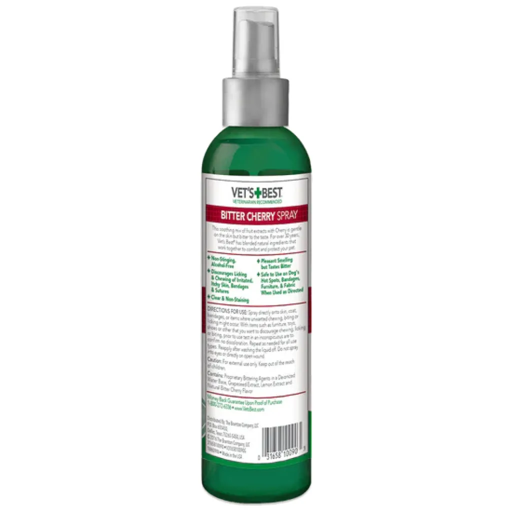 Vet's Best Best Bitter Cherry Spray (7.5 oz)