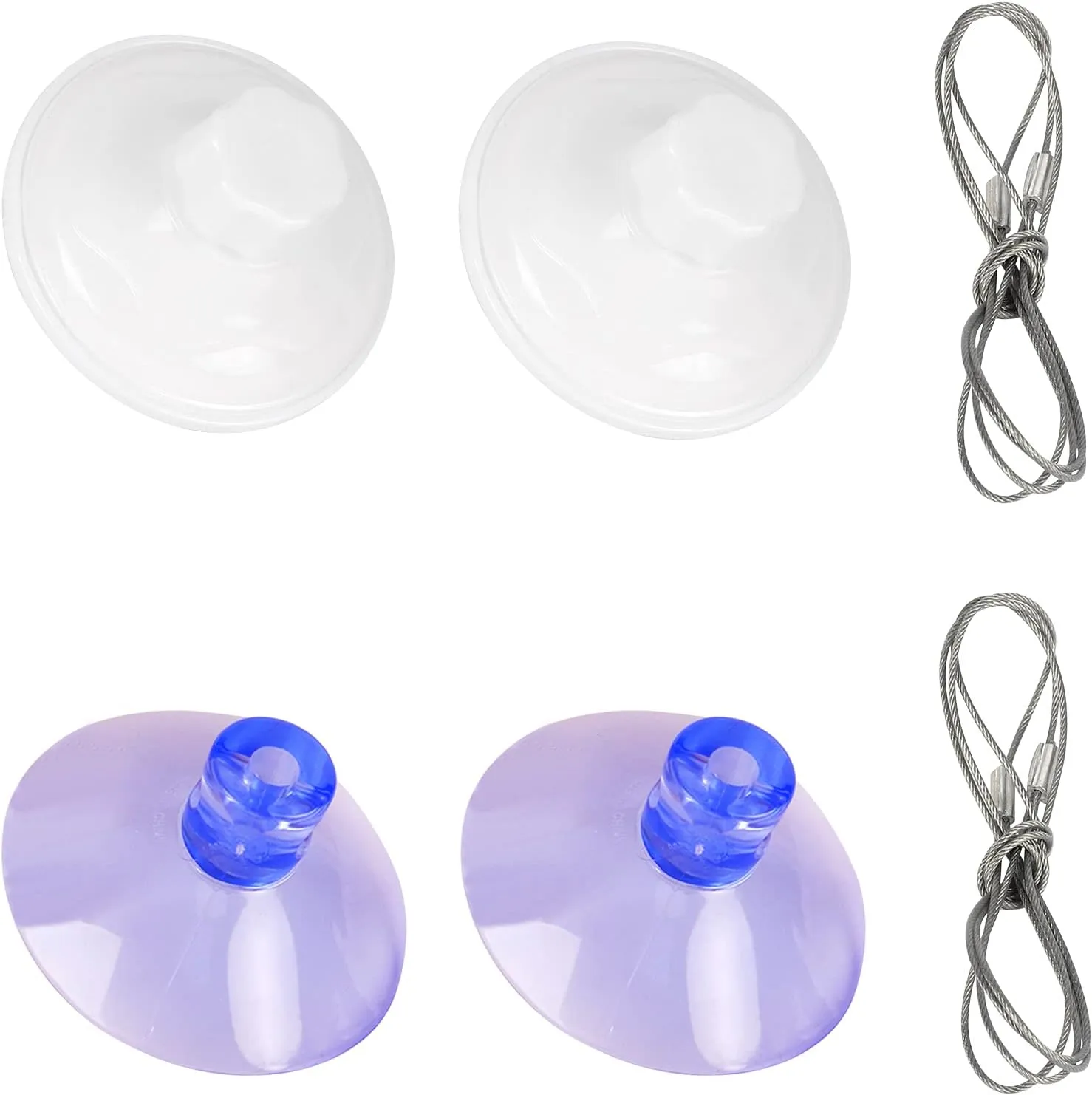 ZALALOVA Cat Window Perch Suction Cups (Set of 6) for Cat Seat Hammock